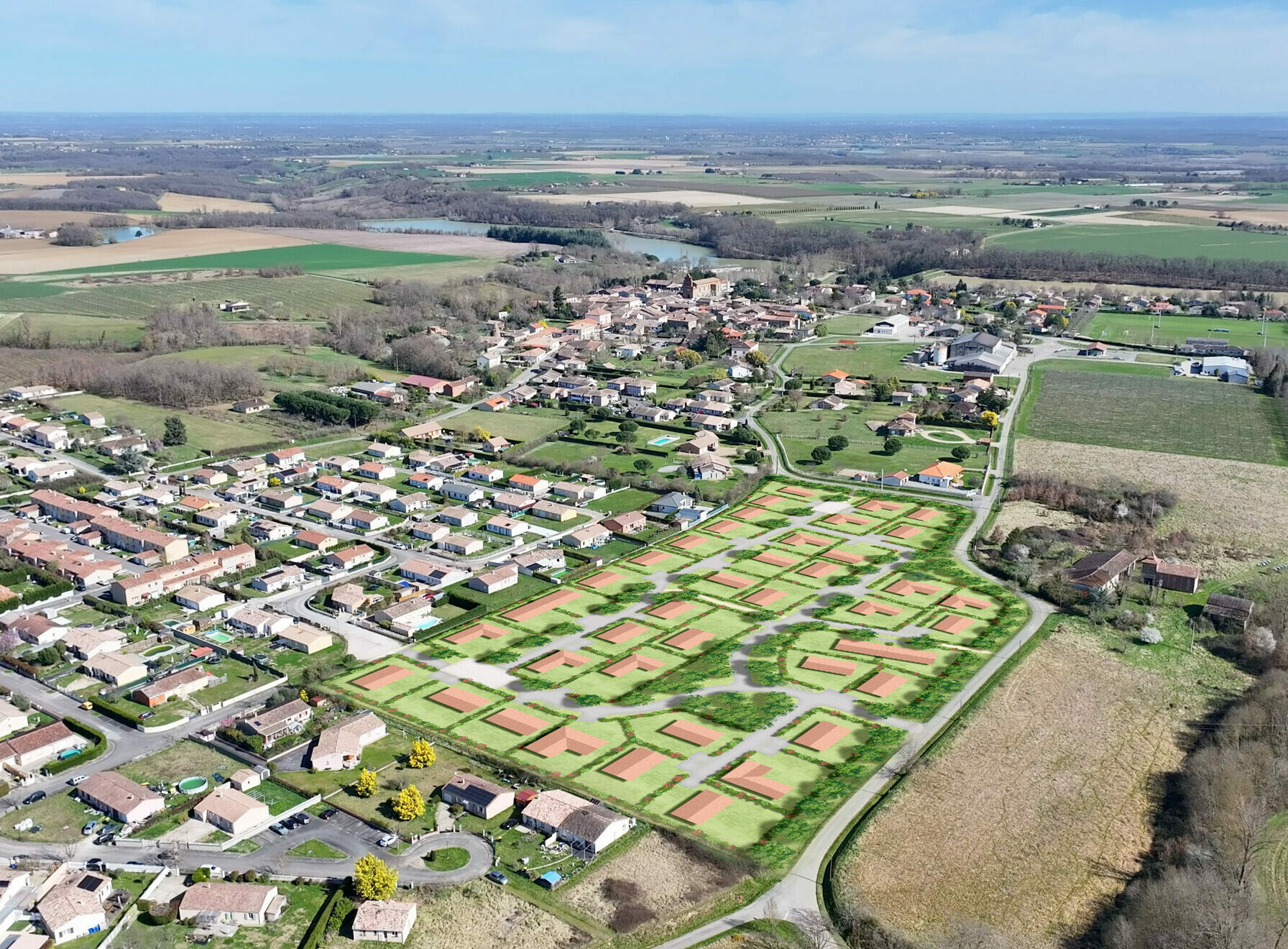 Plan vue drone 1-St-Sardos